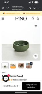 Honden voerbak slowfeeder Pino Groen maat S, Dieren en Toebehoren, Ophalen, Zo goed als nieuw