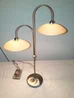 Steinhauer Aleppo RVS kast/tafel lamp met dimmer, Huis en Inrichting, Lampen | Tafellampen, 50 tot 75 cm, Ophalen of Verzenden