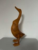 Houten Eend - Decoratie, Antiek en Kunst, Kunst | Beelden en Houtsnijwerken, Ophalen of Verzenden