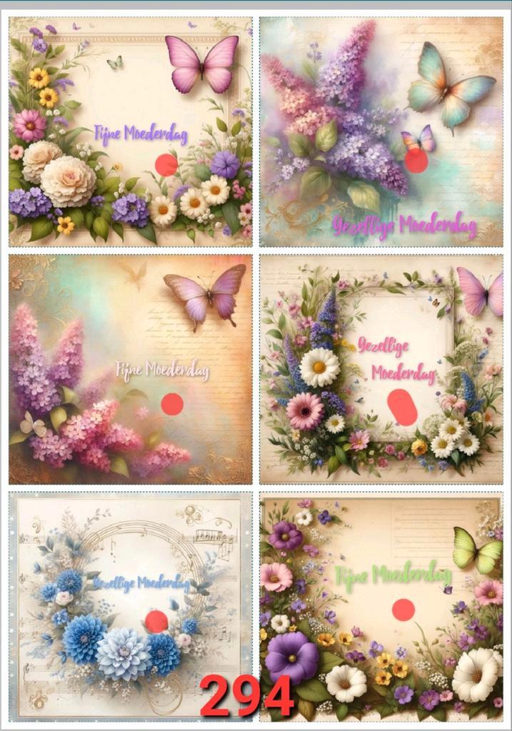 Knipvellen, Hobby en Vrije tijd, Kaarten | Zelf maken, Nieuw, Knipvel, Ophalen of Verzenden