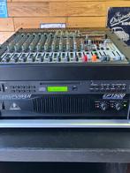 mooie complete dj set met versteker en speakers, Ophalen, Zo goed als nieuw, Audio