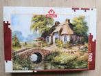 Green Village 500 st, Ophalen of Verzenden, 500 t/m 1500 stukjes, Zo goed als nieuw, Legpuzzel