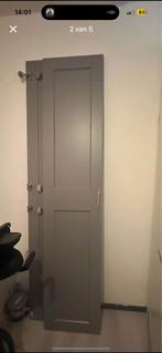 2 ikea pax kast deuren grijs, Ophalen, 200 cm of meer, 50 tot 100 cm, Zo goed als nieuw