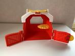 Fisher price paardenstal met beweegbare deurtjes - zgan, Ophalen of Verzenden, Zo goed als nieuw, Speelset
