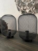 Twee zgan mooie lampen 26 hoog en 18 breed, Ophalen of Verzenden, Zo goed als nieuw, Overige materialen, 25 tot 50 cm