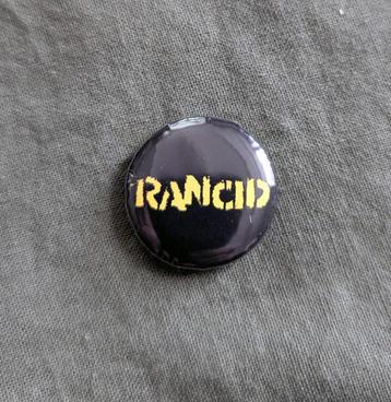Rancid button – 25mm button / speld / pin beschikbaar voor biedingen