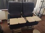 Vliegtuigstoelen business class, Huis en Inrichting, Stoelen, Ophalen, Gebruikt, Eén