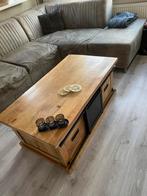 Tekoop nette mangohouten salon tafel, Huis en Inrichting, Ophalen, 100 tot 150 cm, 50 tot 100 cm, Zo goed als nieuw