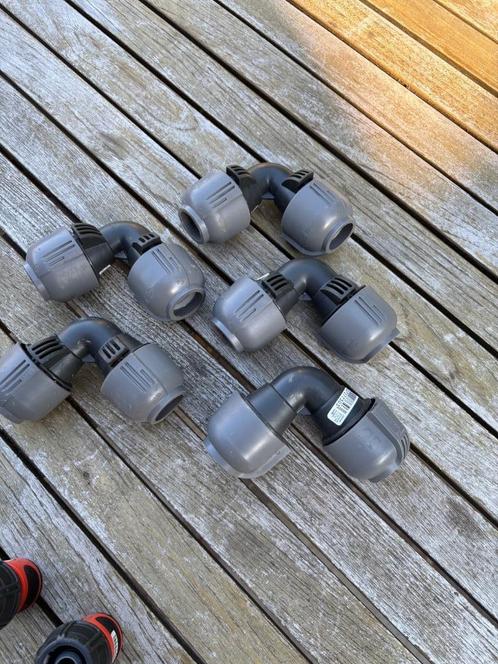 5 stuks GARDENA L-stuk 25 mm, nieuw en ongebruikt, Tuin en Terras, Druppelsystemen, Nieuw, Ophalen of Verzenden