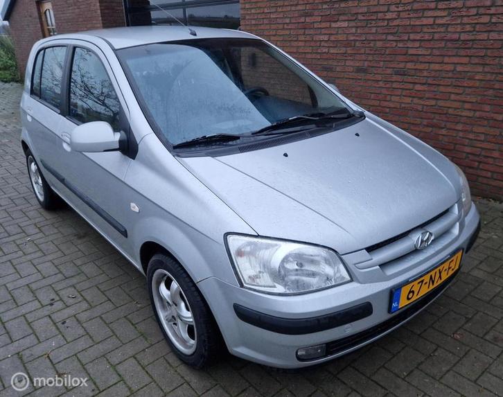 Hyundai Getz 1.3i GLS Automaat Airco, Auto's, Hyundai, Bedrijf, Te koop, Getz, Airbags, Airconditioning, Alarm, Centrale vergrendeling