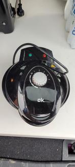 OK. Wafelijzer - Hartjes, Witgoed en Apparatuur, Wafelijzers, Ophalen of Verzenden, Gebruikt