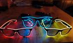 Foute party bril  met verlichting (nieuw), Ophalen of Verzenden, Nieuw, Overige