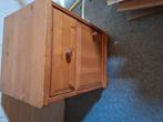 Stevig houten nachtkastje 42x40x60 gratis af te halen, Ophalen, Gebruikt, Hout