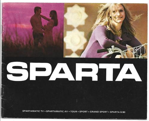 Sparta Spartamatic Tour Sport Grand Sport brochure (SP05), Fietsen en Brommers, Handleidingen en Instructieboekjes, Gebruikt, Ophalen of Verzenden