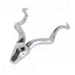 XXL DESIGN WANDDECORATIE ALUMINIUM GEWEI ANTILOOP EICHHOLTZ, Eichholtz, Zo goed als nieuw, Info@eichholtz.com, Delfweg 52 Noordwijkerhout