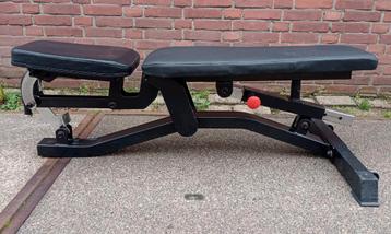 Lifemaxx fitness adjustable bench body building bankdrukken beschikbaar voor biedingen