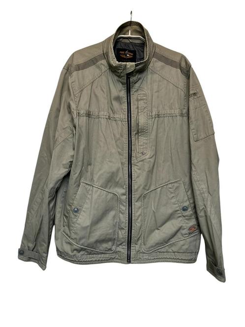 PME Legend Jas Maat 2XL Khaki Militair Bomberjack, Kleding | Heren, Jassen | Zomer, Gedragen, Overige maten, Groen, Ophalen of Verzenden
