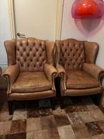 Chesterfield twee oorfauteuils + tweezitter, Ophalen, Minder dan 50 cm