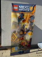 vintage Lego Nexo Knights stoffen banner store display, Ophalen of Verzenden, Nieuw, Complete set, Lego
