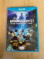 Nintendo WII U Disney Epic Mickey 2 The Power of Two, Avontuur en Actie, 2 spelers, Ophalen of Verzenden, Zo goed als nieuw