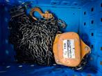 2 x 0.5 tons takel met diverse hijsbanden., Ophalen, Gebruikt