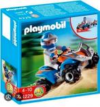 Playmobil 4229 - Blauwe Cross Quad, Kinderen en Baby's, Speelgoed | Playmobil, Ophalen of Verzenden, Gebruikt, Complete set