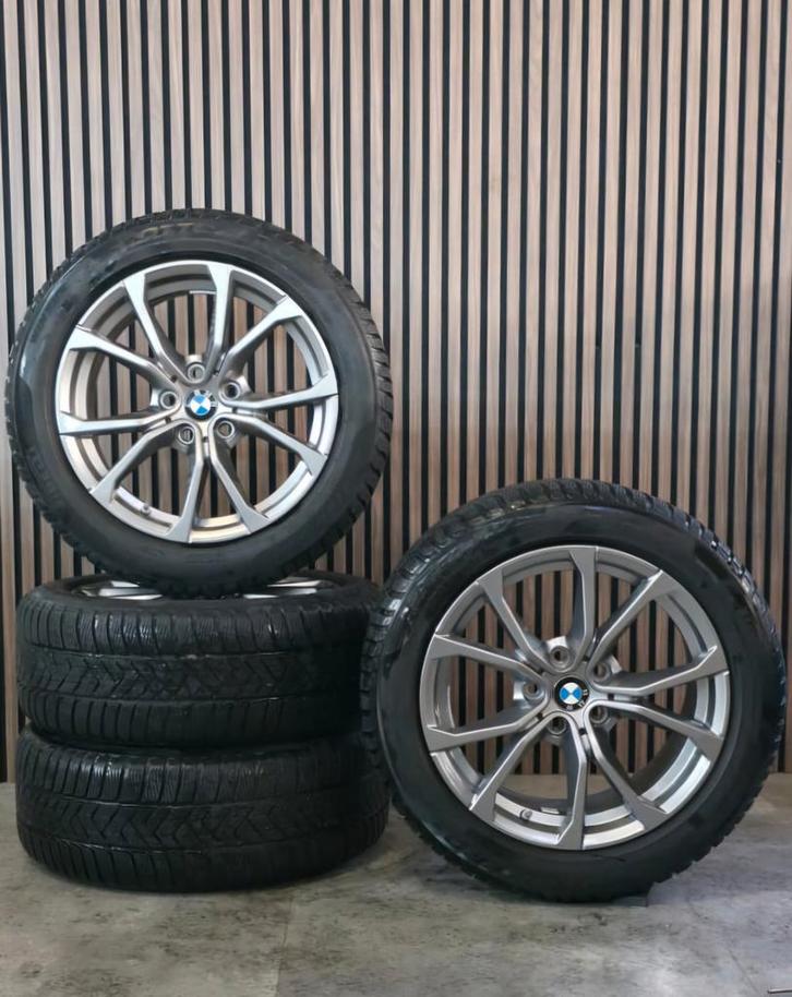 NETTE 17" Orig BMW G20 G21 Velgen+Goede Winterbanden 5x112, Auto-onderdelen, Banden en Velgen, Banden en Velgen, Winterbanden