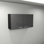 Bovenkast 1.20m carbon zwart !! OP voorraad !!, Huis en Inrichting, Keuken | Keukenelementen, Nieuw, Grijs, Minder dan 100 cm