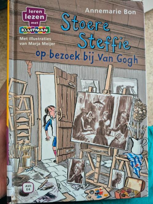Annemarie Bon - Stoere Steffie op bezoek bij van Gogh, Boeken, Kinderboeken | Jeugd | onder 10 jaar, Zo goed als nieuw, Ophalen of Verzenden