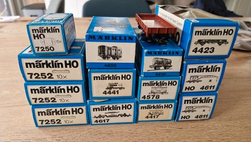 Märklin H0 diverse wagonnen, Hobby en Vrije tijd, Modeltreinen | H0, Zo goed als nieuw, Wagon, Wisselstroom, Märklin, Ophalen of Verzenden