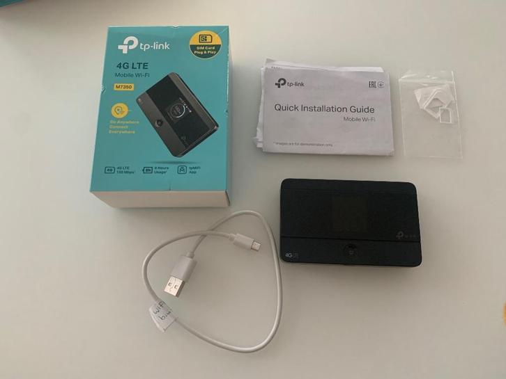 Mobiele router tp-link M7350 bijv.voor op reis, Computers en Software, Routers en Modems, Nieuw, Router, Ophalen of Verzenden