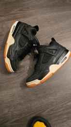 Jordan retro 4 laser gum zwart 39 graffiti, Kleding | Heren, Schoenen, Zwart, Ophalen of Verzenden, Gedragen, Jordan