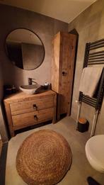 Badkamermeubels oud hout MAATWERK, Huis en Inrichting, Badkamer | Badkamermeubels, Nieuw, Ophalen of Verzenden