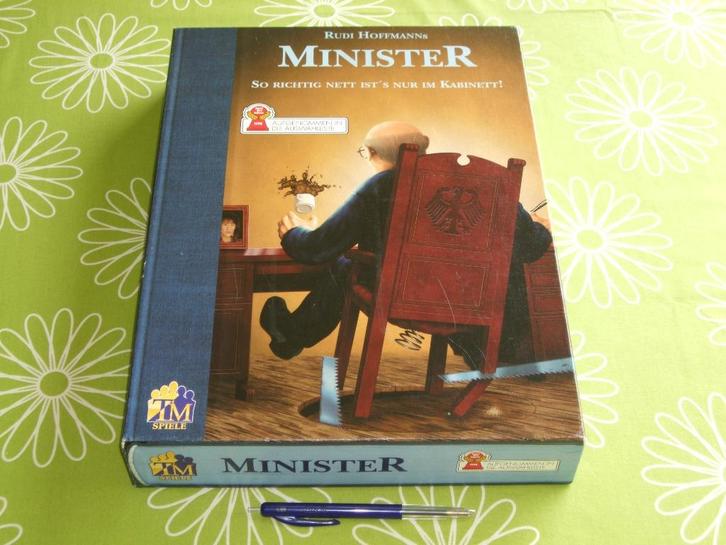 Minister - Duits bordspel met Nederlandstalige spelregels, Hobby en Vrije tijd, Gezelschapsspellen | Bordspellen, Zo goed als nieuw