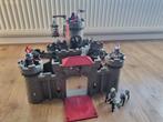 Playmobiel Knights Kasteel De Valkenridders 6001, Ophalen of Verzenden, Gebruikt
