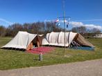 4+2 persoons tent op Stortemelk wit tijdens ITGWO, Ophalen of Verzenden, Zo goed als nieuw