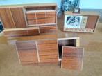 Vintage poppenhuis meubeltjes, Meerdere dieren, Postduif
