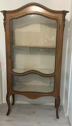 Antieke Biedermeider kast met bijpassende bijzettafel, Ophalen of Verzenden