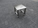 rvs bijzettafel, Minder dan 45 cm, Minder dan 55 cm, Metaal of Aluminium, Nieuw