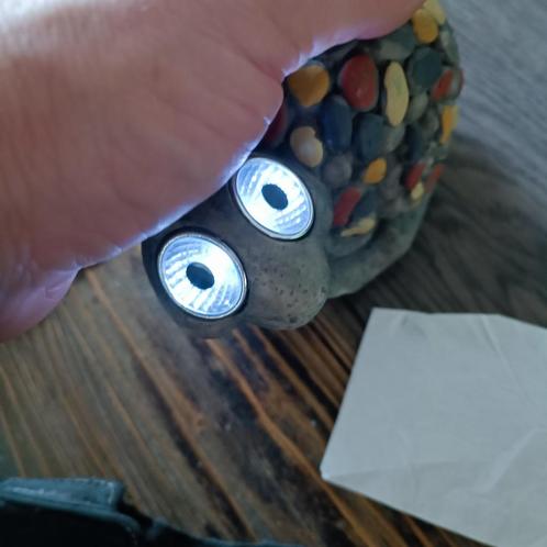 solarlamp solar lamp beeld slak nieuw, Verzamelen, Beelden en Beeldjes, Nieuw, Dier, Ophalen of Verzenden