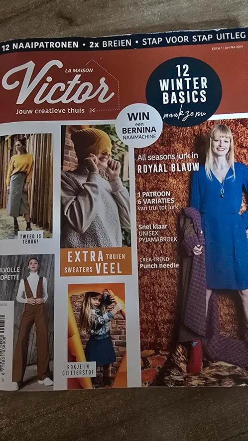 La Maison Victor Naaipatronen Magazine, Hobby en Vrije tijd, Kledingpatronen, Zo goed als nieuw, Overige typen, Kind, Overige merken