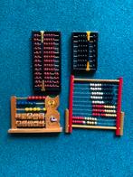 4x Houten Telraam speelgoed educatief, Ophalen of Verzenden, Gebruikt, Rekenen