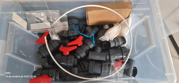 PVC Kogelkranen, Buizen 4mm - Complete Set, Doe-het-zelf en Verbouw, Buizen en Afvoer, Pvc, Minder dan 2 meter, 80 mm of meer