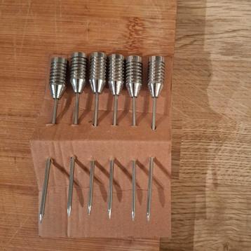 6 stuks Hamburger Prikkers / Spiesjes - 9cm beschikbaar voor biedingen