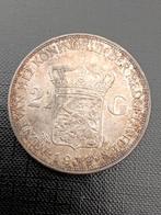 Zilveren 21/2 gulden munt van1939, Koningin Wilhelmina, Ophalen of Verzenden