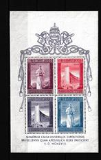 Italie Vatikaan blok 2 uit 1958 postfris, Postzegels en Munten, Postzegels | Europa | Italië, Ophalen of Verzenden, Postfris