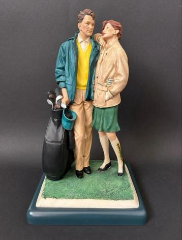 Vintage Beeld Vittorio Tessaro, ‘Golf Couple’ beschikbaar voor biedingen