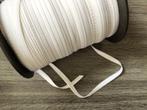 (nr 218) Aanbieding WIT sier ELASTIEK 3 meter € 1.00, Verzenden, Nieuw, Lint, Band of Elastiek