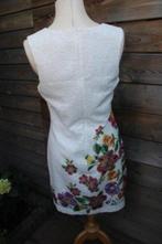 Jurk wit/ kleur kant Desigual mt 44 Vaste prijs AANBIEDING, Kleding | Dames, Wit, Maat 42/44 (L), Ophalen of Verzenden, Zo goed als nieuw