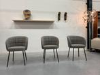 4 Nieuw Rolf Benz Noa Eetkamerstoelen Design stof Stoel, Nieuw, Ophalen of Verzenden, Vier, Stof